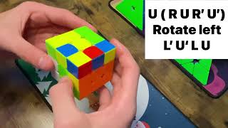 How to solve the RUBIK’S CUBE ( easy method ) 💯💯💯