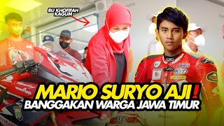 DIDAMPINGI BU KHOFIFAH❗️MARIO AJI LATIHAN DI SIRKUIT MANDALIKA❗️Kamu harapan bangsa Nak.❗️