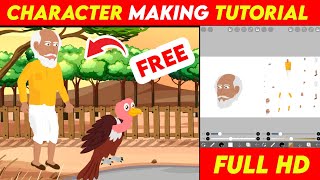 Full HD Character Kaise Banaye | Cartoon Video Kaise Banaye | Free Chroma Toons Character