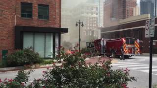 Fire fighter shits himself after explosion in downtown Kansas City