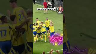 Ronaldo dancing and feels happy 🕺🔥⚽ #football #ronaldo #soccerclub #soccer