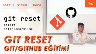 Git Reset (Commit Silme) soft, mixed, hard | Git/GitHub Eğitimi #4