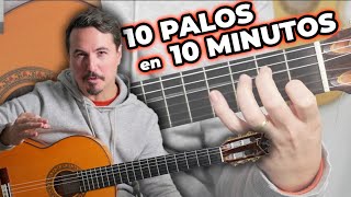 Aprende a tocar guitarra flamenca paso a paso! 10 frases clásicas con Tablaturas + bonus