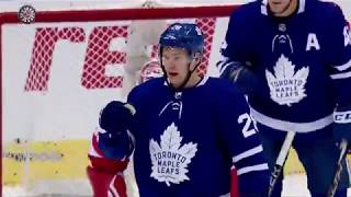 Connor Brown 14th Goal of the Season! 3/24/2018 (Detroit Red Wings at Toronto Maple Leafs)