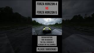 #SHORTS ( Lamborghini Murcielago SV ) Forza Horizon 5 vs Forza Horizon 4 exhaust sounds