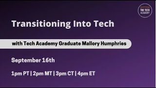 Tech-Talk with Mallory Humphries