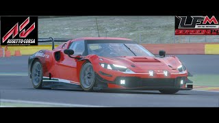 Assetto Corsa iniziamo la season 14 su LFM con la Ferrari 296 GT3