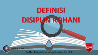 Andreas SW - Definisi Disiplin Rohani