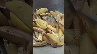 alu kacha kela diye tangra macher jhol ranna recipe#shorts #viral