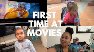 FIRST TIME AT MOVIES | TAKING OUR KIDS TO THE MOVIES FOR THE FIRST TIME