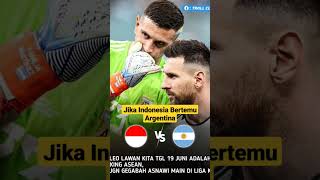 Meme Lucu Ngakak Jika Indonesia Bertemu Argentina