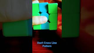 Don't Cross Line Pattern