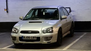 Change Control Arm On the Subaru impreza wrx blobeye