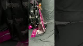 #exclusive #partywear #handwoven #shortvideo Beautiful Pure Chanderi Animal motif pattu Silk Saree👌👌