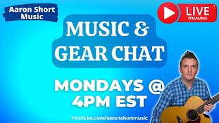 Music & Gear Chat - LIVE (Ask Me Anything) - Martin GPC Inception Preview!