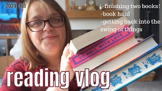 Finishing Iron Flame, New Books and Getting Back into the Swing of Things || READING VLOG