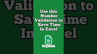 Smart Text Validation to save hours in #excel #shorts