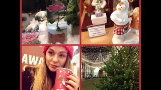 Vlogmass. Новогодние украшения. Москва в огнях. Redsexydress