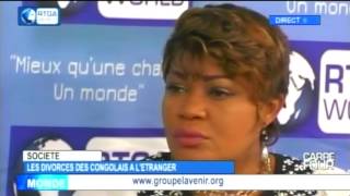 Debat sur Les divorces des Congolais a l'etranger, Carrefour