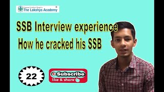 SSB interview feedback selected students II The Lakshya Academy