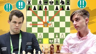 Extra Clever Chess Game : 31 By Magnus Carlsen vs Daniil Dubov