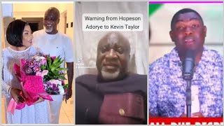 Hopeson Adorye blàsťs Kevin Tarlor for telling him his wife will be Okunafo) b4 2024