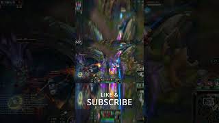 EPIC YOLO BARON STEAL OUTPLAY #leagueoflegends #shorts