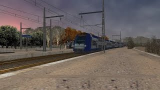 TER Z26500 PACA MARSEILLE - TOULON - HYÈRES De St-Charles à Blancarde par MV1 [ORTS]