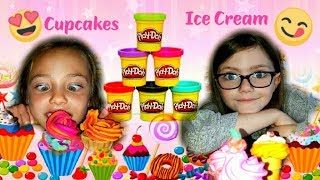 Play-Doh Cupcakes 😍 and Ice Creams 🍦