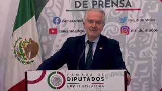 Mi solidaridad y reconocimiento al Presidente del Congreso de Perú, José Williams: Santiago Creel