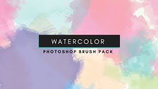 Special Bundle: Free Photoshop Watercolor Brush Pack & Course Giveaway 🎁