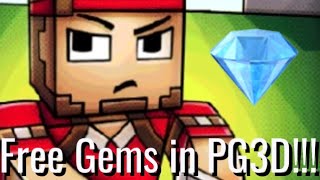 How to get free Gems in Pg3d!!! (Not Clickbait)