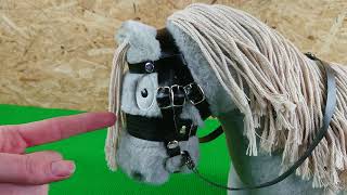 Crafty Ponies parts of bridle on pony