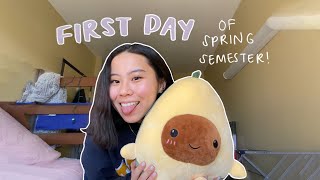 first week of my college spring semester vlog #georgiatech