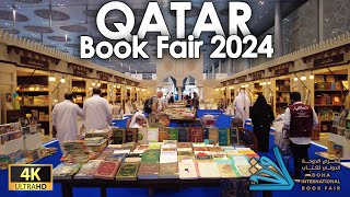 DOHA Book Fair 2024 | QATAR 4K UHD #qatar #books #2024