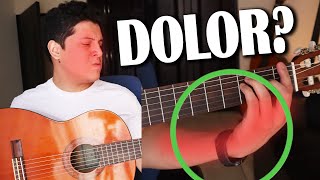 ¿Estas con DOLOR en el brazo o dedos cuando tocas GUITARRA?