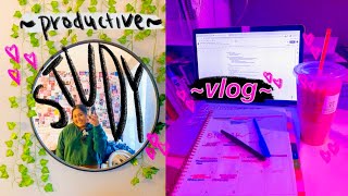 study vlog:  studying for ap tests with me (apush edition) & finishing missing work