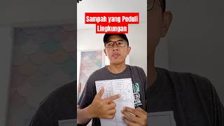 Gambar Komik Sampah yang Peduli Lingkungan #HatiPotek #MakassarBagaya #NgeShortsBareng