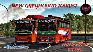 New Greyhound Travel - Pokhara To Kathmandu Bus Skin For Bussid V3.7.1🥰|| Nepali Bus Skin For Bussid