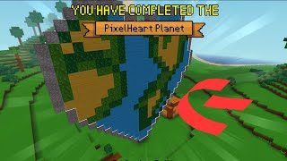 Block Craft part 1 : PIXEL HEART PLANET