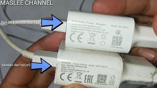 TES KECEPATAN NGISI CHARGER HP ORI DAN BUKAN ORI