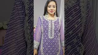 Video link ☝️||Meesho Haul||Meesho party'wear kurta set haul/👗 gowns / sharara #shortvideo #short