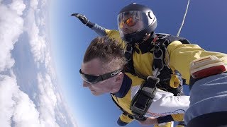 First jump with a Parachute / 4200 meters/ VLOG #2