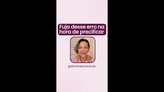 NUTRICIONISTA fuja desse erro na hora de precificar sua Consultoria de Alimentos