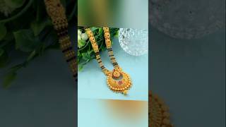 25 Gram Gold Long Mangalsutra Design Collections For New Bridal #Gold #Mangalsutra #Design #New