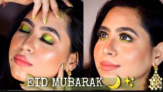 EID 2021 Quick Glam Makeup Tutorial • Aakanksha Ghai #shorts