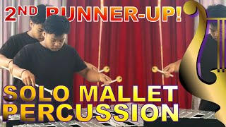 2nd Runner-Up Solo Mallet Percussion HS - Jarell Morales | JUDGE'S VIEW | MMC 6th Invitational DLC