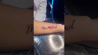 #tattoo #viral #video #tattooartist #trending #momdadtattoo