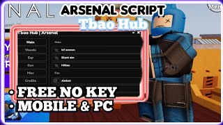 [NEW] Arsenal Script | PASTEBIN | FREE MOBILE & PC (NO KEY)