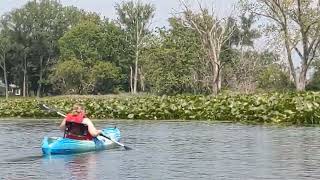 kayaking in New Buffalo Michigan